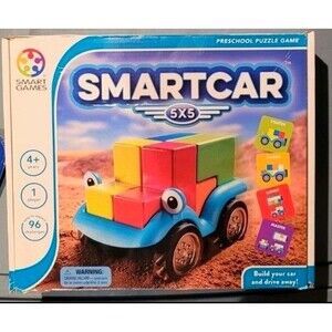 Smartcar Smart Games Ages 4+ 1 player logic, stem, preschool toddler SmartGames